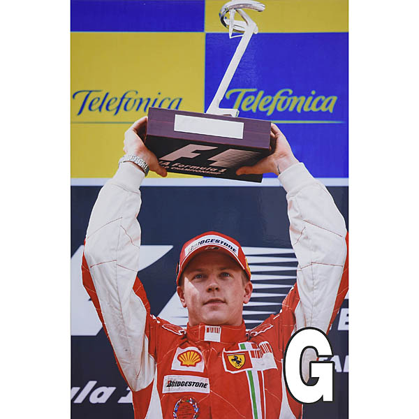 Scuderia Ferrari 2008 Original Press Photo Kimi Raikkonen 8 types