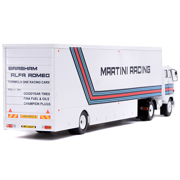 1/43 Martini Racing Alfa Romeo Car Transportar Miniture Model 1977-Volvo F88-