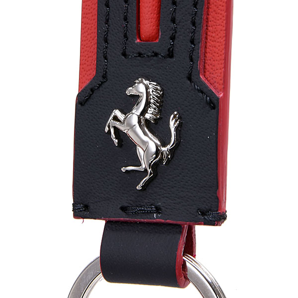 Ferrari Official Second Life Leather Keyring (Fook & Ring)