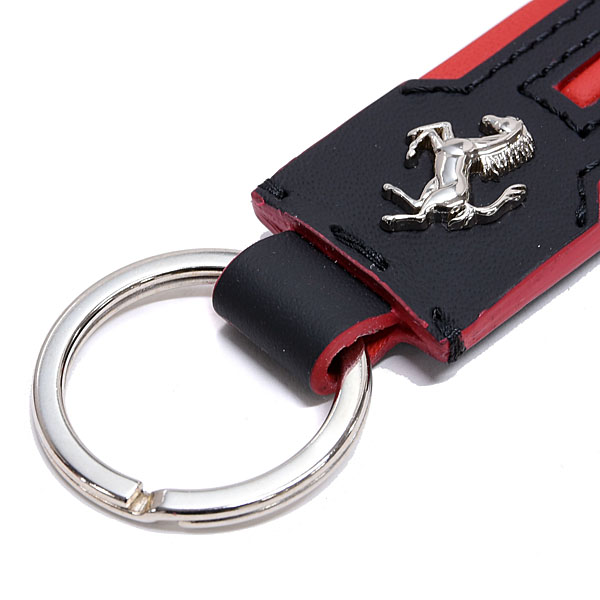 Ferrari Official Second Life Leather Keyring (Fook & Ring)