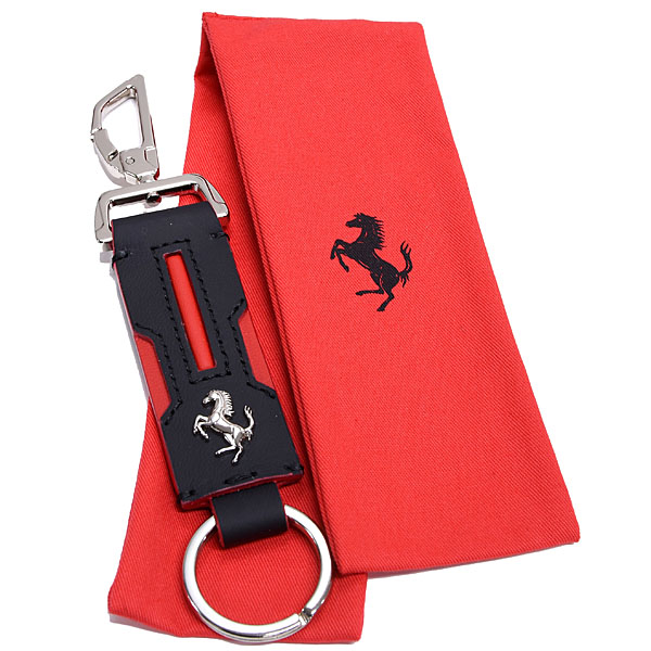 Ferrari Official Second Life Leather Keyring (Fook & Ring)