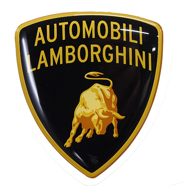 Lamborghini Emblem 3D Stickers Set 2pcs-