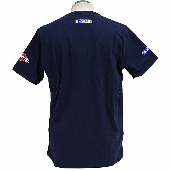 MARTINI RACING Official BIG StripeT-shirts (Navy Blue) by Sparco