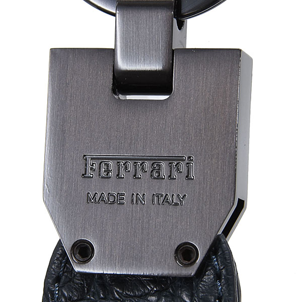 Ferrari Genuine Alligator Leather Key Ring