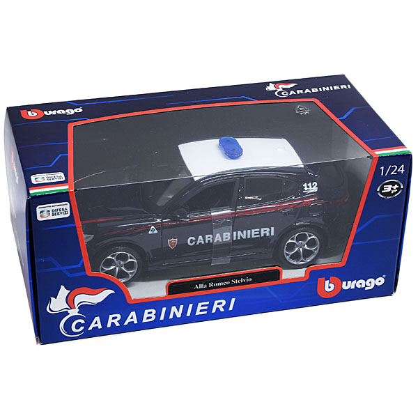 1/24 Alfa Romeo Stelvio Quadrifoglio Carabinieri Miniature Models