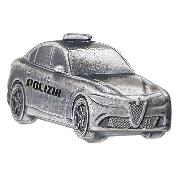 Alfa Romeo Giulia Polizia Metal Magnet