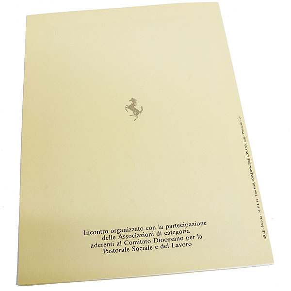 Pamphlet commemorating Pope John Paul II's visit to Fiorano