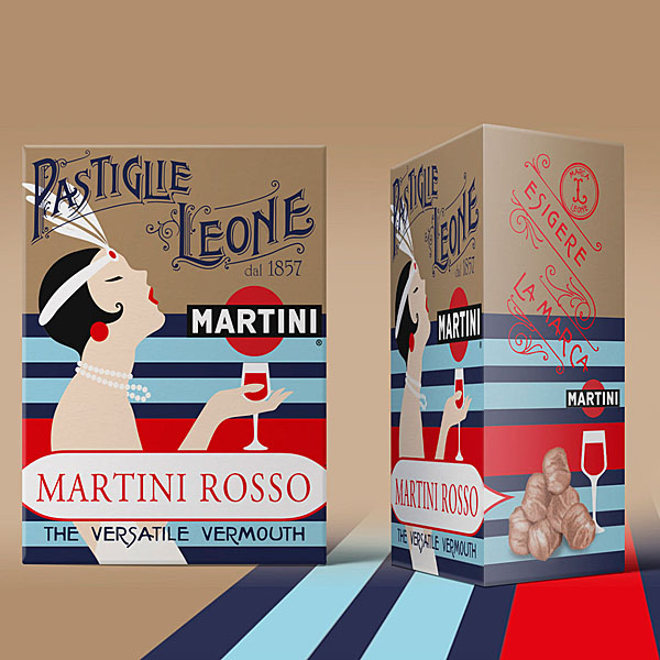 Leone MARTINI RACING Candy (Martini Rosso & FIERO)