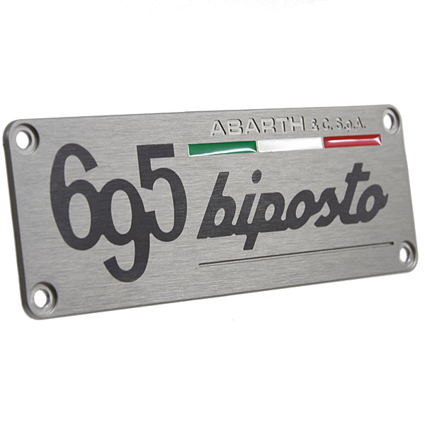 ABARTH 695 Biposto Interior Plate