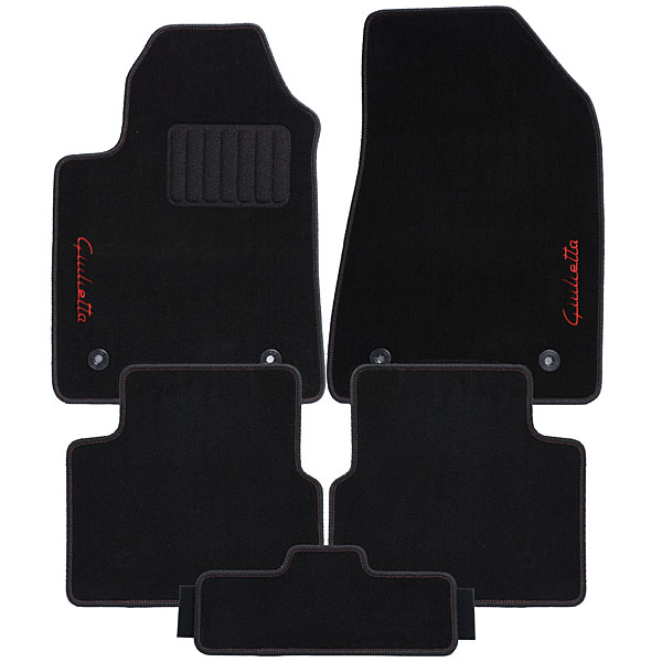 Alfa Romeo Genuine Giulietta Floor Mats (Old Logo Red/LHD)