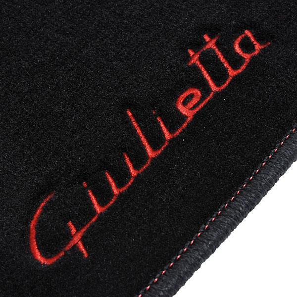 Alfa Romeo Genuine Giulietta Floor Mats (Old Logo Red/LHD)