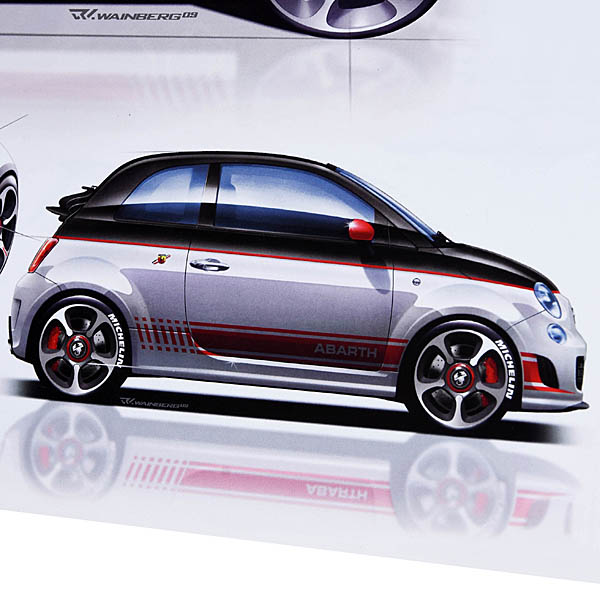 ABARTH CLUB TORINO ABARTH500 Illustratin Leaflet