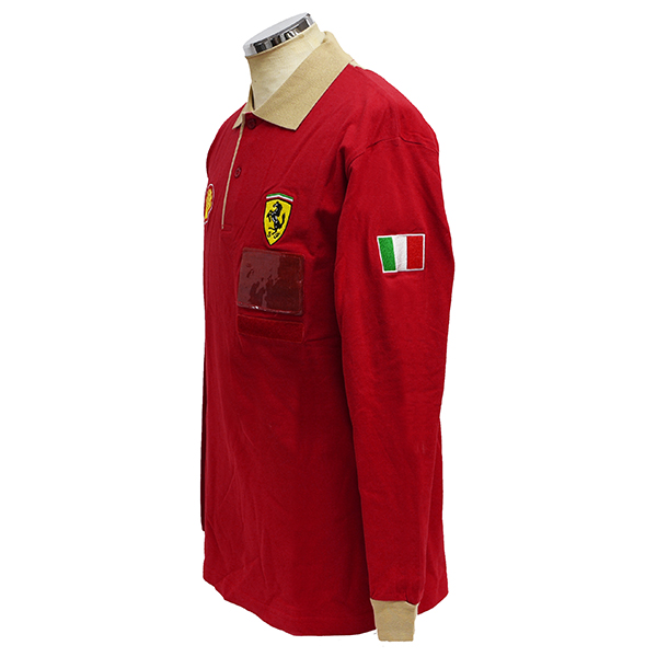 Ferrari  Factory Working Polo Shirts (Long Sleeves)