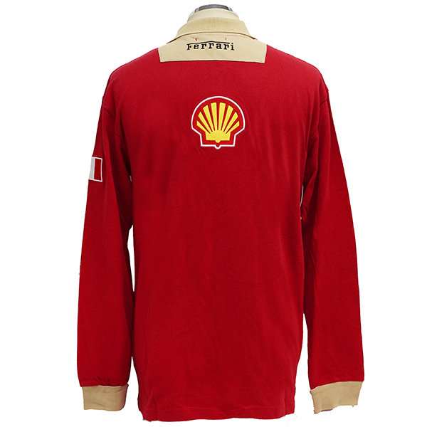 Ferrari  Factory Working Polo Shirts (Long Sleeves)