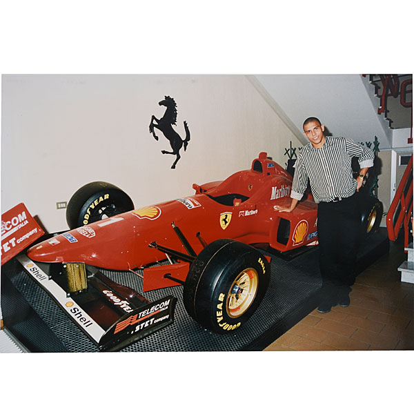 Scuderia Ferrari F310 with Ronaldo Photo