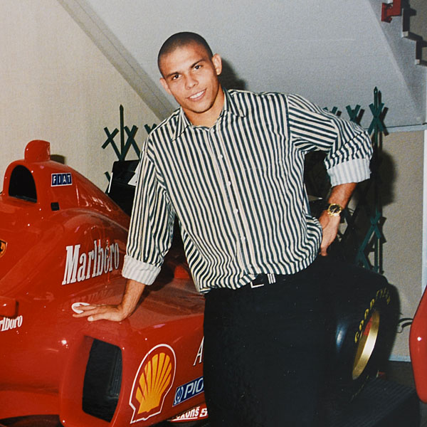 Scuderia Ferrari F310 with Ronaldo Photo