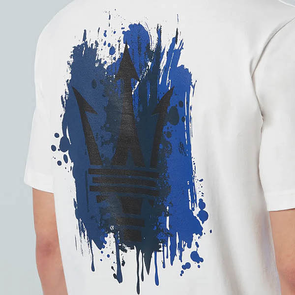 MASERATI Genuine Organic Cotton T-shirts(Paint Splash) by NORTH SAILS