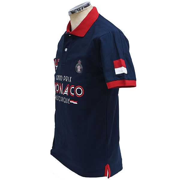 MONACO GRAND PRIX HISTORIQUE 2024 Official Polo Shirts(Navy)