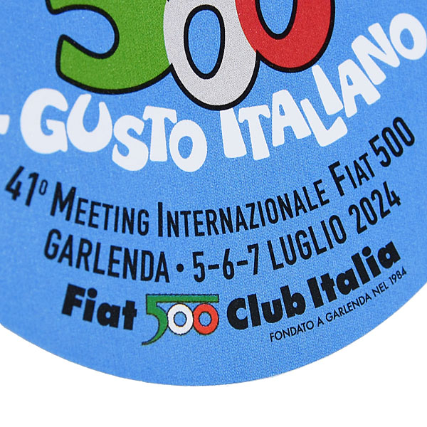 FIAT 500 CLUB ITALIA 41th Meeting 2024 Sticker