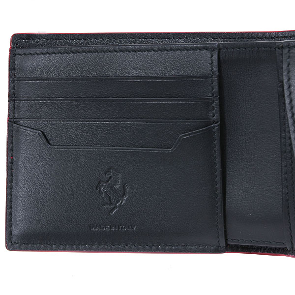 Ferrari Genuine Hypersonic Red Patent Wallet