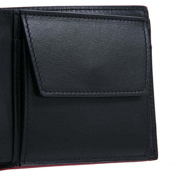 Ferrari Genuine Hypersonic Red Patent Wallet