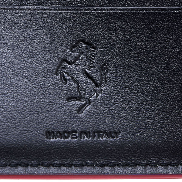 Ferrari Genuine Hypersonic Red Patent Wallet