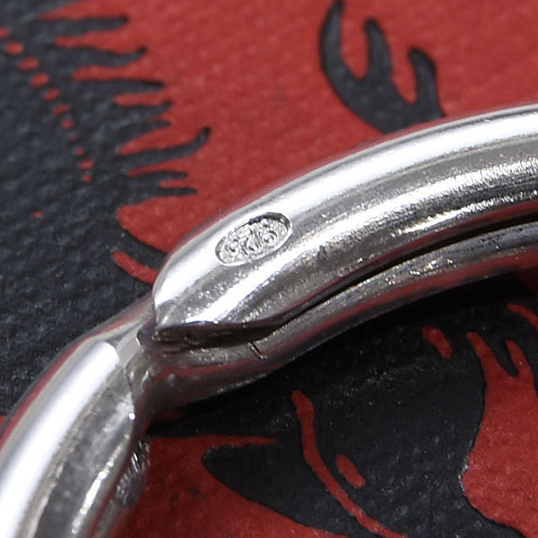 Ferrari Genuine Wheel Shaped Silver Key Ring