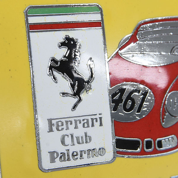 Ferrari Club Palermo Gilles Villeneuve Grill Badge