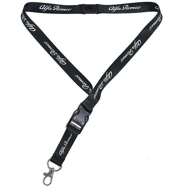 Alfa Romeo Official Neck Strap (Black)