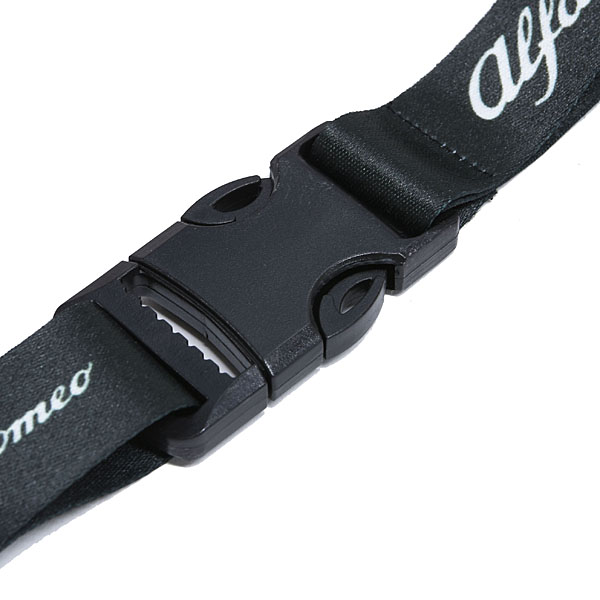 Alfa Romeo Official Neck Strap (Black)