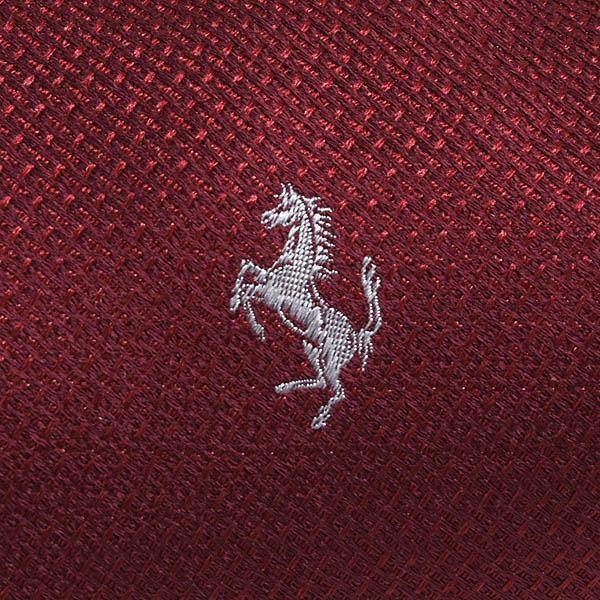 Ferrari Genuine Tie (Burgundy)