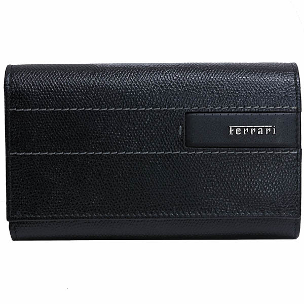 Ferrari Genuine Leather Wallet (Black)