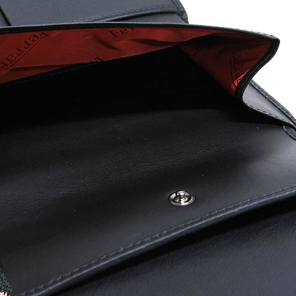 Ferrari Genuine Leather Wallet (Black)