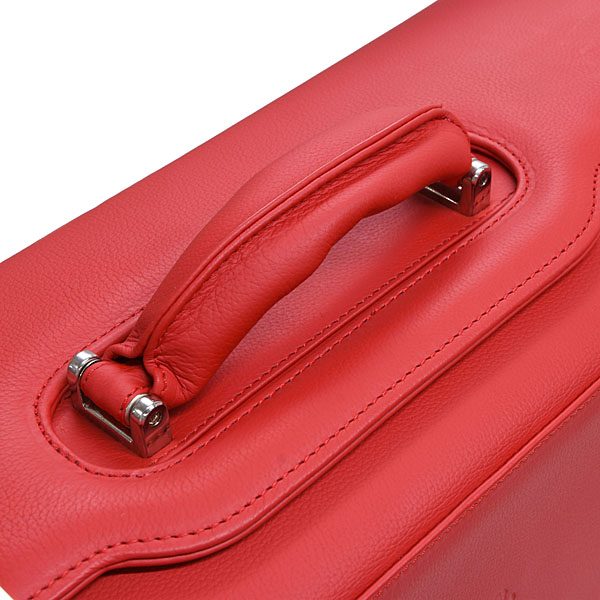 Ferrari Genuine Leather Briefcase (red)