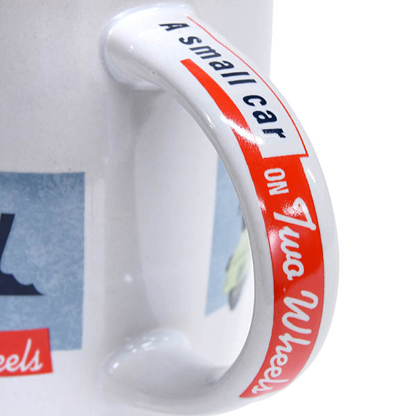 Vespa Official Mug Cup-Tow Wheels-