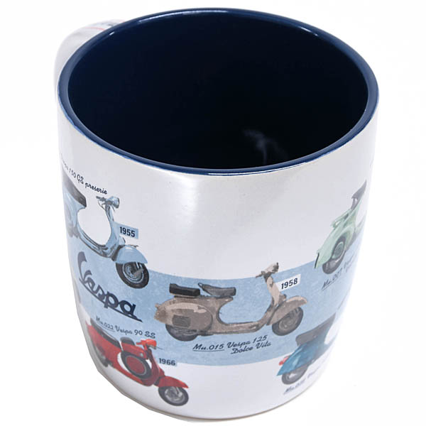 Vespa Official Mug Cup-Tow Wheels-