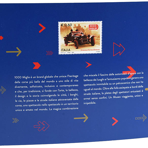 1000MIGLIA 2019 Commemorative Postcard by Poste Italiane