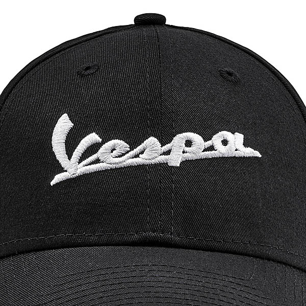 Vespa Official Baseball Cap -2024- by NEW ERA (Black)