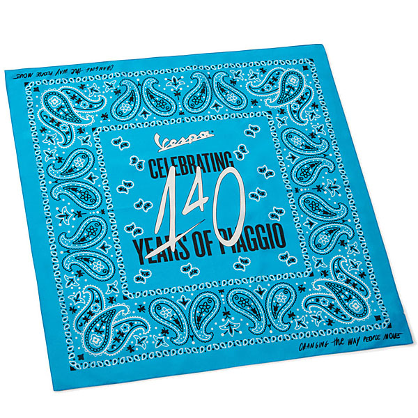 Vespa Official WD Bandana-140 YEARS-