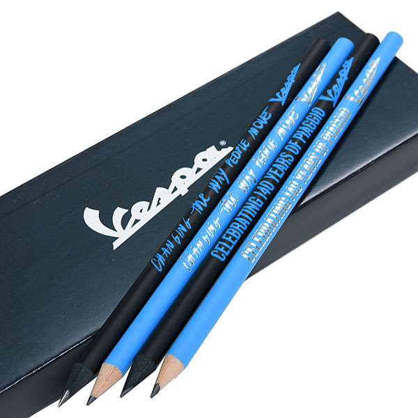 Vespa Official WD Pencil Set-140 YEARS-