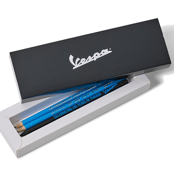 Vespa Official WD Pencil Set-140 YEARS-