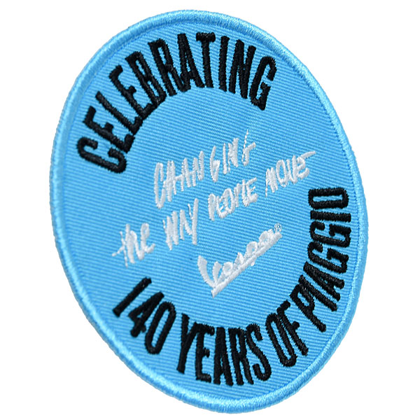 Vespa Official WD Patch (Round)-140 YEARS-