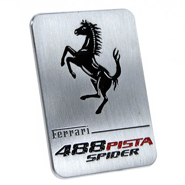 Ferrari Genuine 488Pista Spider Engine Room Plate