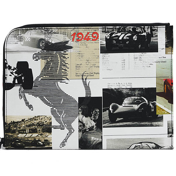 Ferrari Official Fabric Clutch Bag