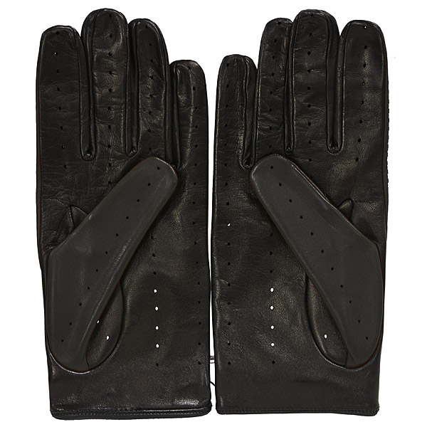 Ferrari Lambs Skin Driving Gloves (Black)