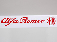 Alfa Romeo Logo & Emblem Sticker (Transparent Base/200mm)