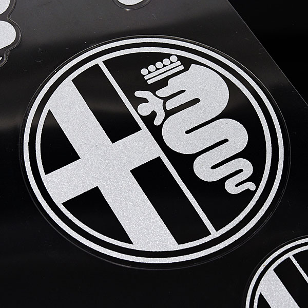 Alfa Romeo Stickers set (Silver)