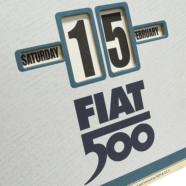 FIAT Nuova 500 Mechanical Calender 