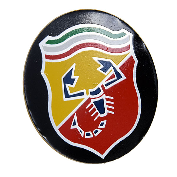 ABARTH Aluminum Emblem(Round)