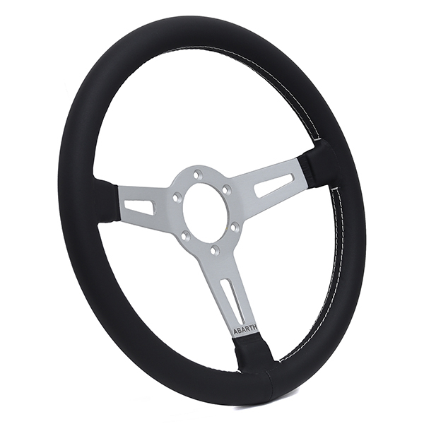 ABARTH Leather Steering Wheel (3 Spoke)